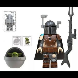 COPY - Star Wars Mandalorian and baby Yoda